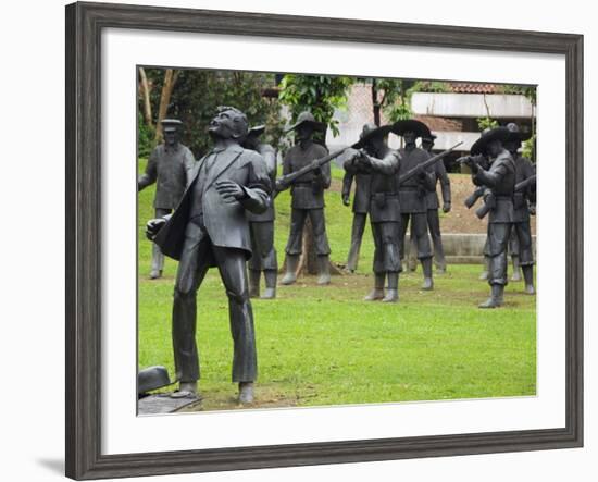 Memorial to Martyr Dr. Jose Rizal, Rizal Park, Luneta, Manila, Philippines-Kober Christian-Framed Photographic Print