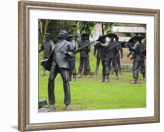 Memorial to Martyr Dr. Jose Rizal, Rizal Park, Luneta, Manila, Philippines-Kober Christian-Framed Photographic Print