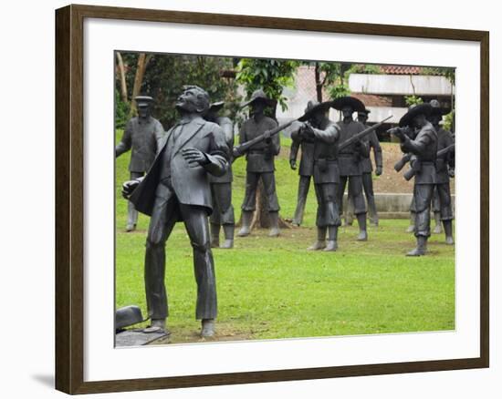 Memorial to Martyr Dr. Jose Rizal, Rizal Park, Luneta, Manila, Philippines-Kober Christian-Framed Photographic Print