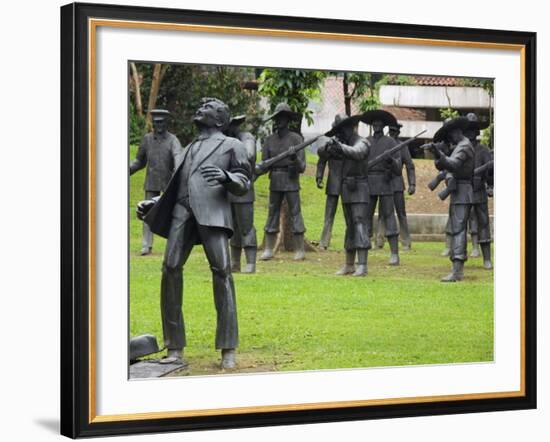 Memorial to Martyr Dr. Jose Rizal, Rizal Park, Luneta, Manila, Philippines-Kober Christian-Framed Photographic Print