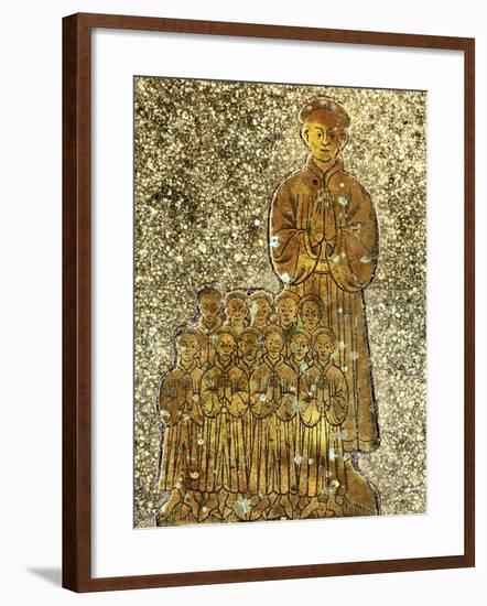 Memorial to Roger and Cecilia Felthorpe and Family, 1454-null-Framed Giclee Print