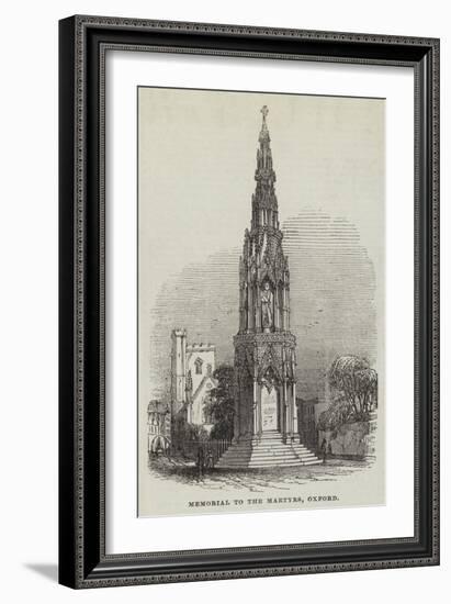 Memorial to the Martyrs, Oxford-null-Framed Giclee Print