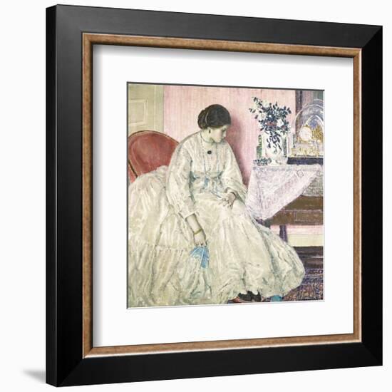 Memories, 1915-Frederick Carl Frieseke-Framed Premium Giclee Print