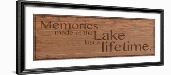 Memories at Lake 2-Lauren Gibbons-Framed Art Print