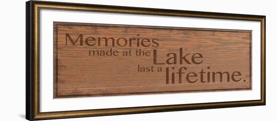 Memories at Lake 2-Lauren Gibbons-Framed Art Print