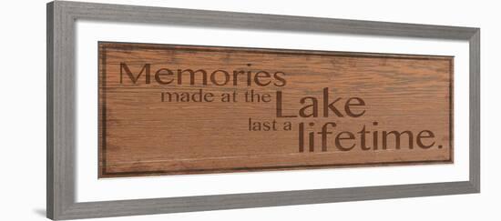 Memories at Lake 2-Lauren Gibbons-Framed Art Print