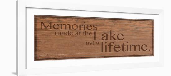 Memories at Lake 2-Lauren Gibbons-Framed Art Print