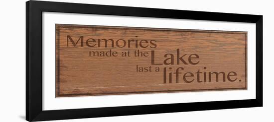 Memories at Lake 2-Lauren Gibbons-Framed Art Print