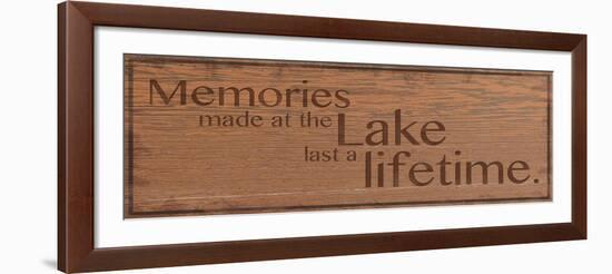 Memories at Lake 2-Lauren Gibbons-Framed Art Print