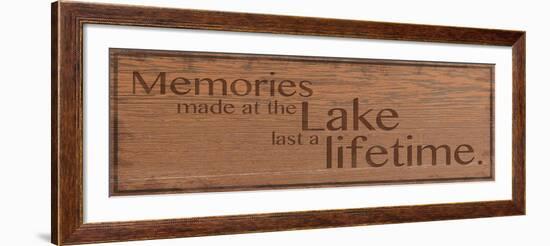 Memories at Lake 2-Lauren Gibbons-Framed Art Print