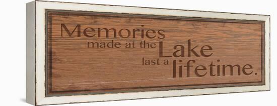 Memories at Lake 2-Lauren Gibbons-Framed Stretched Canvas