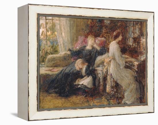 Memories, C.1886-Frank Bernard Dicksee-Framed Premier Image Canvas