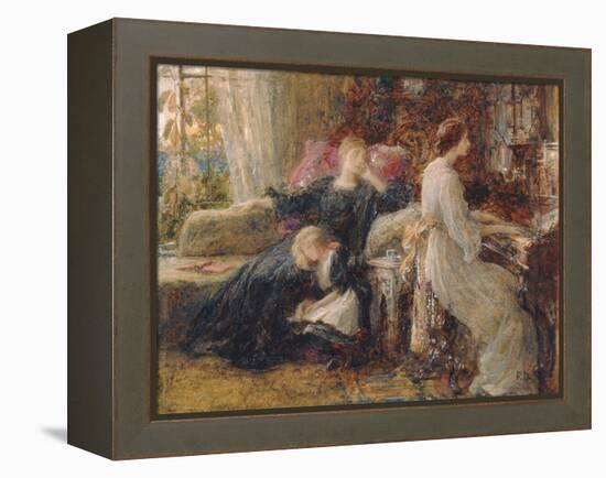 Memories, C.1886-Frank Bernard Dicksee-Framed Premier Image Canvas