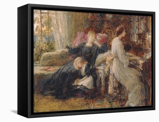 Memories, C.1886-Frank Bernard Dicksee-Framed Premier Image Canvas