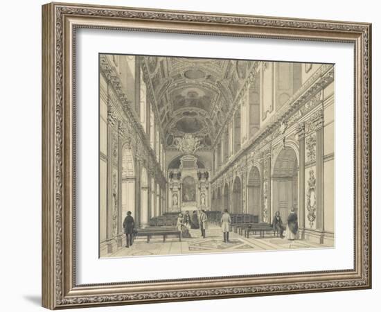 Memories of Fontainebleau: Chapel of the Holy Trinity-Philippe Benoist-Framed Giclee Print