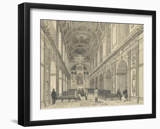 Memories of Fontainebleau: Chapel of the Holy Trinity-Philippe Benoist-Framed Giclee Print