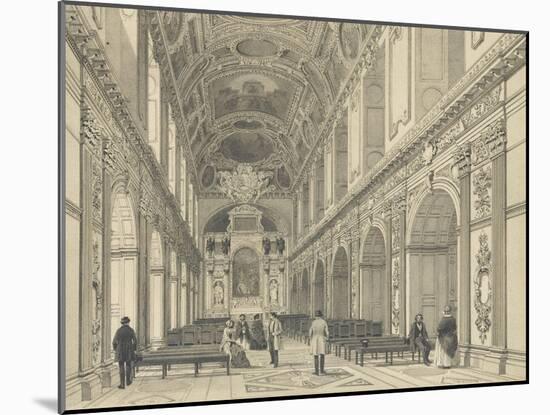 Memories of Fontainebleau: Chapel of the Holy Trinity-Philippe Benoist-Mounted Giclee Print