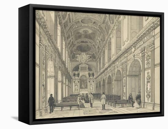 Memories of Fontainebleau: Chapel of the Holy Trinity-Philippe Benoist-Framed Premier Image Canvas