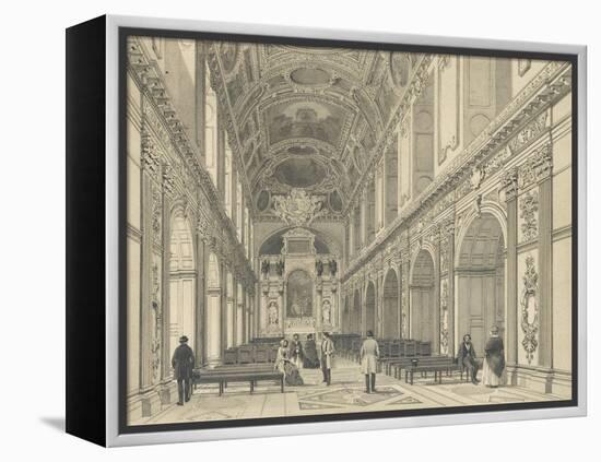 Memories of Fontainebleau: Chapel of the Holy Trinity-Philippe Benoist-Framed Premier Image Canvas