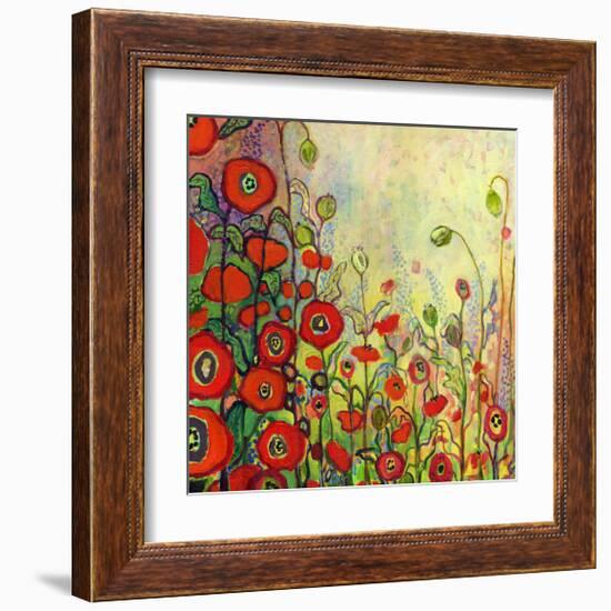 Memories of Grandmother’s Garden-Jennifer Lommers-Framed Giclee Print