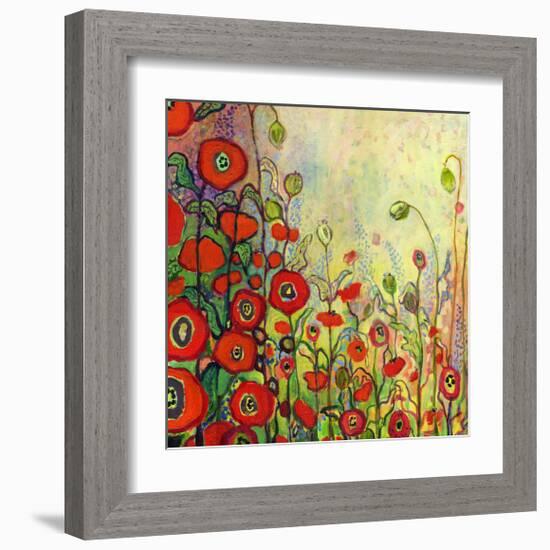 Memories of Grandmother’s Garden-Jennifer Lommers-Framed Giclee Print