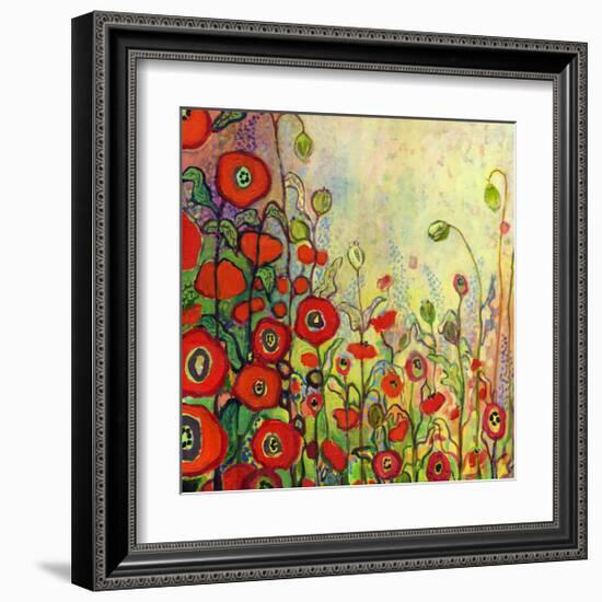 Memories of Grandmother’s Garden-Jennifer Lommers-Framed Giclee Print