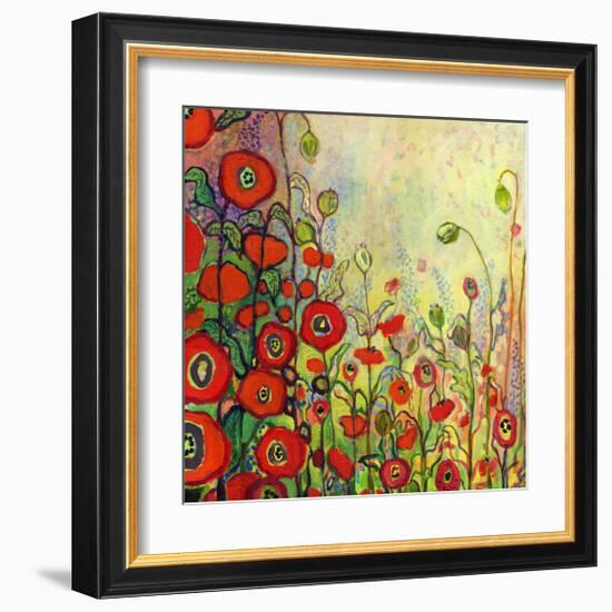 Memories of Grandmother’s Garden-Jennifer Lommers-Framed Giclee Print