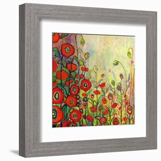 Memories of Grandmother’s Garden-Jennifer Lommers-Framed Art Print