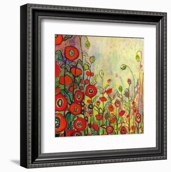 Memories of Grandmother’s Garden-Jennifer Lommers-Framed Art Print