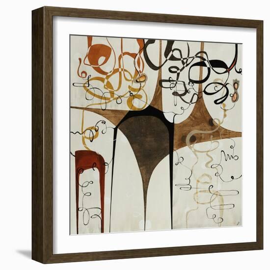 Memories of My City-Tony Wire-Framed Giclee Print