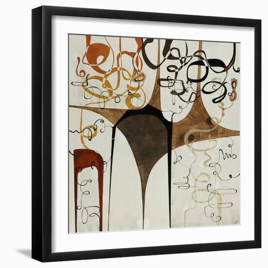 Memories of My City-Tony Wire-Framed Giclee Print