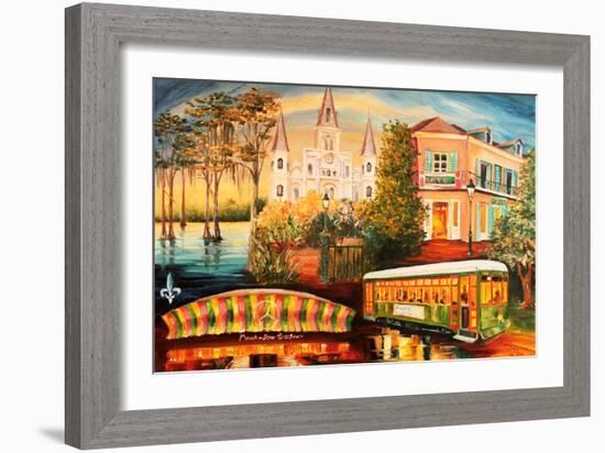 Memories of New Orleans-Diane Millsap-Framed Art Print