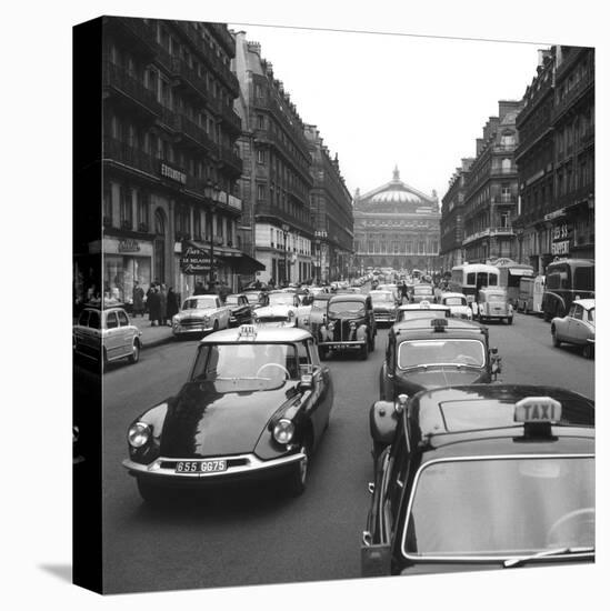 Memories of Paris-Paul Almasy-Framed Stretched Canvas