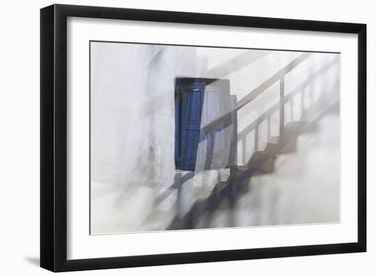 Memories of Santorini-Valda Bailey-Framed Photographic Print