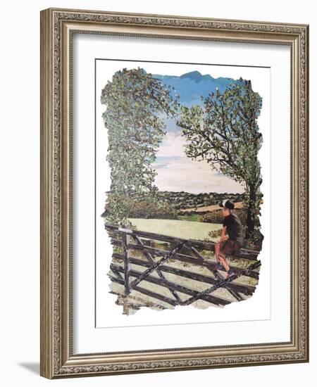 Memories Of Summer-Kirstie Adamson-Framed Giclee Print