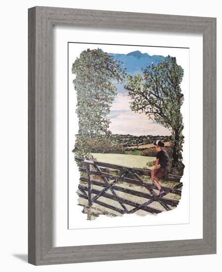 Memories Of Summer-Kirstie Adamson-Framed Giclee Print