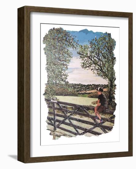 Memories Of Summer-Kirstie Adamson-Framed Giclee Print