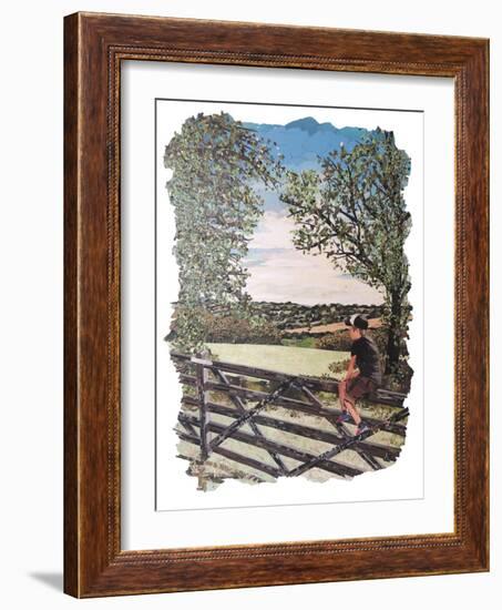 Memories Of Summer-Kirstie Adamson-Framed Giclee Print