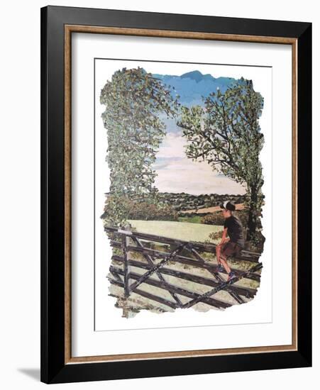 Memories Of Summer-Kirstie Adamson-Framed Giclee Print