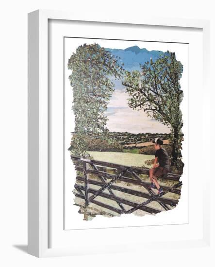 Memories Of Summer-Kirstie Adamson-Framed Giclee Print