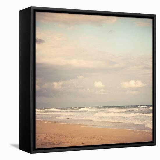 Memories of the Beach-Irene Suchocki-Framed Stretched Canvas