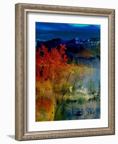 Memories Of The Lake-Ruth Palmer-Framed Art Print
