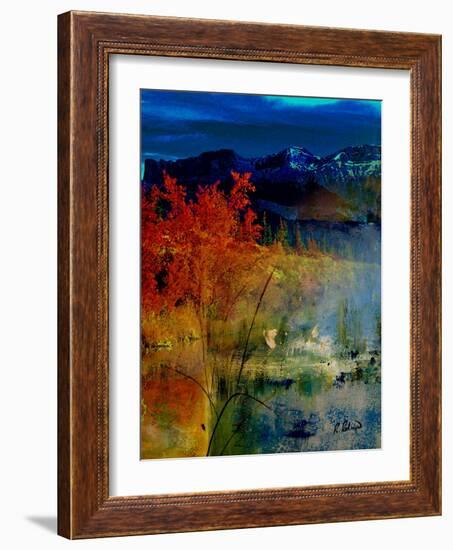 Memories Of The Lake-Ruth Palmer-Framed Art Print