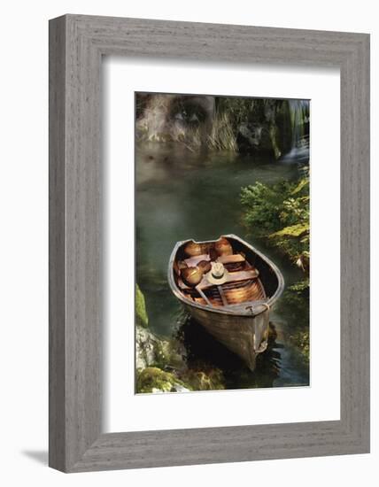 Memories of the Old Lake II-Carlos Casamayor-Framed Giclee Print