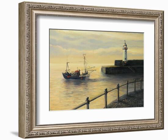 Memories Of The Old Lighthouse-kirilstanchev-Framed Premium Giclee Print