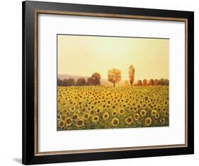 Memories Of The Summer-kirilstanchev-Framed Art Print