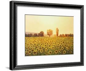 Memories Of The Summer-kirilstanchev-Framed Art Print