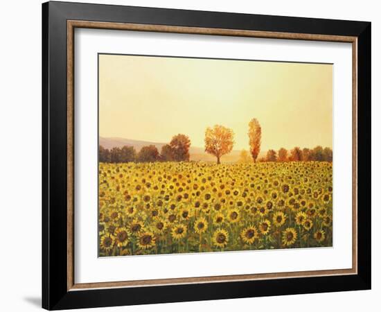 Memories Of The Summer-kirilstanchev-Framed Art Print