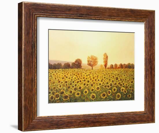 Memories Of The Summer-kirilstanchev-Framed Art Print