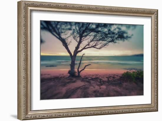 Memory Beach, Kauai-Vincent James-Framed Photographic Print